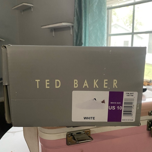 Ted Baker White Men's Sneakers - Picture 2 of 9